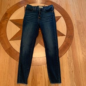 Madewell high waist jeans